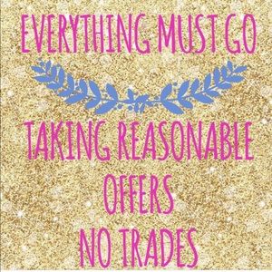 Everything must go !